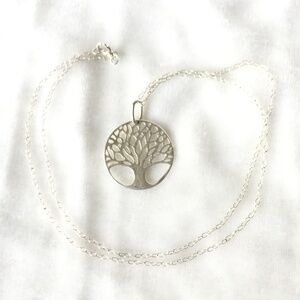 Sterling Silver Tree of Life Necklace